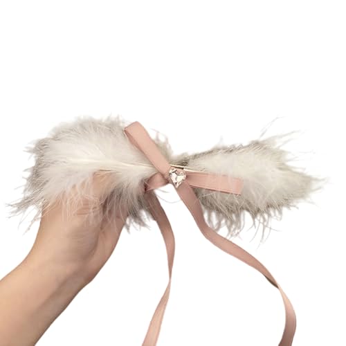 Flache Haarspange für Mädchen, Ballettkern für Frauen, Mädchen, Strauß, süße Schleifen, süße Balletcore-Foto-Requisiten von Meiliyizu