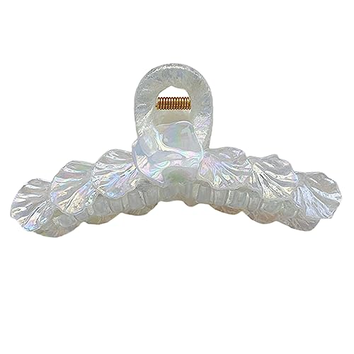 Haarklammer mit bunten Muscheln, hoher Pferdeschwanz, Damen, Kopfbedeckung, Haarschmuck, elegant, für Hochzeit, Party, Haarklammer von Meiliyizu