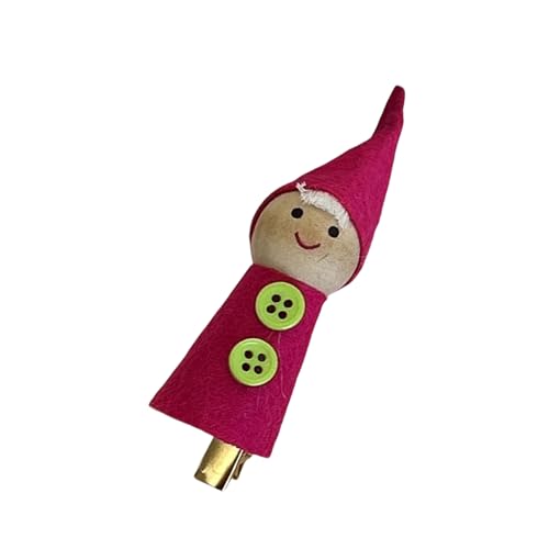 Haarspangen mit pelzigem Weihnachtsbaum, süße Haarnadel, Weihnachten, pelzige Haarspange, Weihnachten für Frauen von Meiliyizu