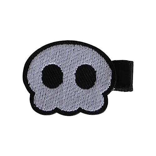 Halloween-Party-Haarnadel mit Totenkopf-Motiv, für Damen, Punk-Charm-Haarspange, Ästhetik, Gothic-Haar-Accessoire von Meiliyizu