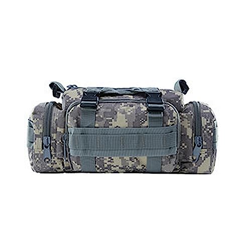 Meiliyizu Campingtasche, große Kapazität, Angelausrüstung, Wandern, Crossbody-Tasche, Outdoor-Reisen, Jagd, Schultertasche, Acu Color Meiliyizu Campingtasche, große Kapazität, Angelausrüstung, Wandern, Crossbody-Tasche, Outdoor-Reisen, Jagd, Schultertasche, Acu Color von Meiliyizu
