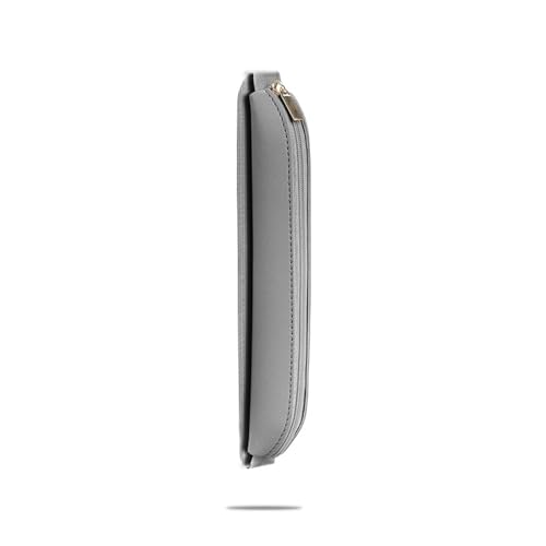 Meiliyizu Federmäppchen aus PU-Leder mit verstellbarem Gummiband, Notizbuch-Federmäppchen für Planer, Ordner, Bücher, Reisetasche, grau, Mass Beauty Meiliyizu Federmäppchen aus PU-Leder mit verstellbarem Gummiband, Notizbuch-Federmäppchen für Planer, Ordner, Bücher, Reisetasche, grau, Mass Beauty von Meiliyizu