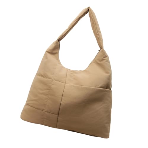 Meiliyizu Große Kapazität Pendler Tasche Nylon Unterarmtaschen Mode Handtasche Schultertasche für den täglichen Pendler und Einkaufen Pendler Schulter, khaki, One Size Meiliyizu Große Kapazität Pendler Tasche Nylon Unterarmtaschen Mode Handtasche Schultertasche für den täglichen Pendler und Einkaufen Pendler Schulter, khaki, One Size von Meiliyizu