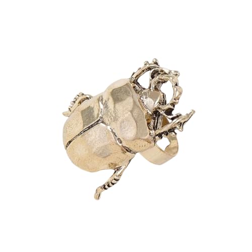 Meiliyizu Multipuprose Zikadenförmiger insektenförmiger Schmuckring, stabile Legierung, bequemes Accessoire für besondere Anlässe, tägliches Tragen, verstellbare Ringe, Gold, Wie beschrieben, Wie Meiliyizu Multipuprose Zikadenförmiger insektenförmiger Schmuckring, stabile Legierung, bequemes Accessoire für besondere Anlässe, tägliches Tragen, verstellbare Ringe, Gold, Wie beschrieben, Wie von Meiliyizu