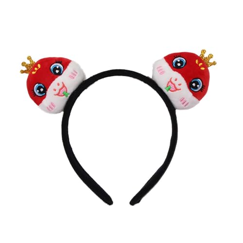 Schlangen-Plüsch-Haarschmuck, bequemes Schlangen-Stirnband, Haarschmuck, sorgt für Komfort und Stil für Mode-Liebhaber von Meiliyizu