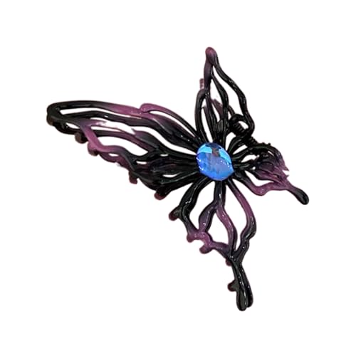 Schmetterling Haarspangen Metall Haarspangen Strass Haarklammern Hohle Haarspangen Haarschmuck Clips von Meiliyizu