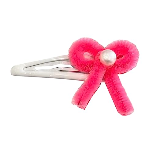Süße Plüsch-Haarspange in Schleifenform, für Damen, cooler Charm, Haar-Accessoire von Meiliyizu