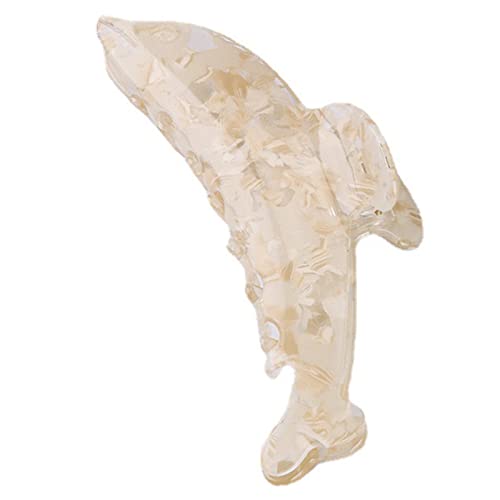 Zarte große Delfin-Haarspange, Frühlingspferdeschwanz, Damen, Kopfbedeckung, weibliches Haar-Accessoire, elegante Haarklammer von Meiliyizu
