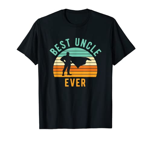Herren Bester Onkel Superheld - Coole Idee für den besten Onkel T-Shirt Herren Bester Onkel Superheld - Coole Idee für den besten Onkel T-Shirt von Mein Onkel ist mein Held Lustiger Onkel
