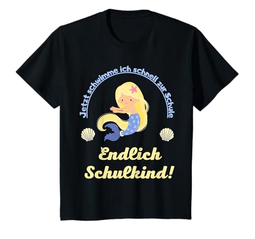 Meerjungfrau Schultüte für Mädchen Einschulung Schulkind2024 T-Shirt von Mein erster Schultag 2024 Schulanfang Mädchen