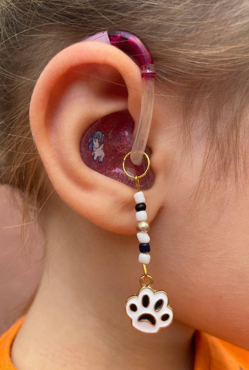 Hörgeräte Schmuck Anhänger „Little Paw" Hörgeräte Schmuck Anhänger „Little Paw" von MeinHerzgefluester