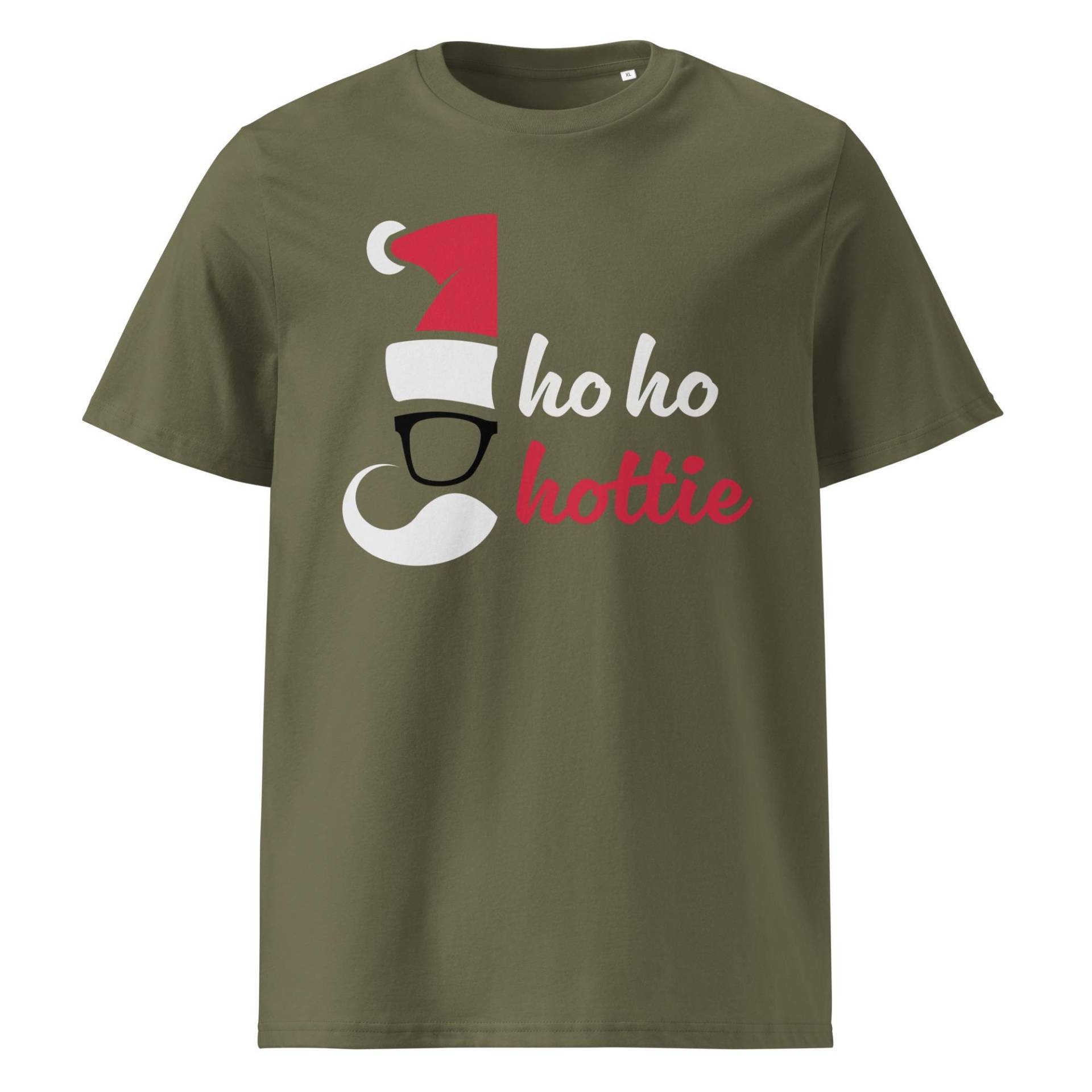 Christmas T-Shirt "Hoho Hottie", Hoho Hottie X-Mas Shirt, Weihnachtsshirt Mit Weihnachtsmotiv, Weihnachtsmann-T-Shirt von MeinLieblingsteilDE
