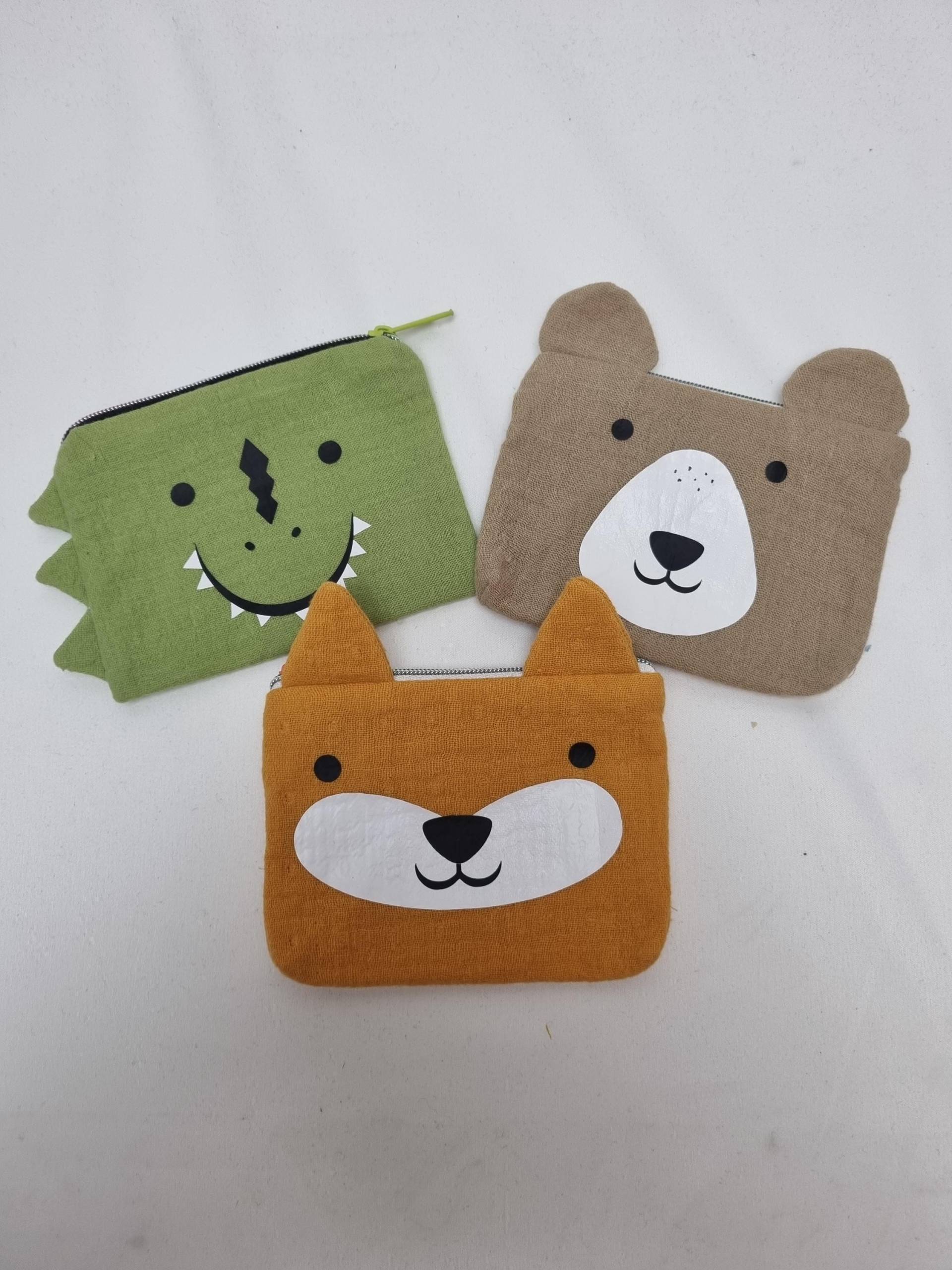 Geldbeutel, Niedliche Tier-Geldbeutel - Handliche Mini-Pouches Für Kinder & Erwachsene von MeinMondFuchs