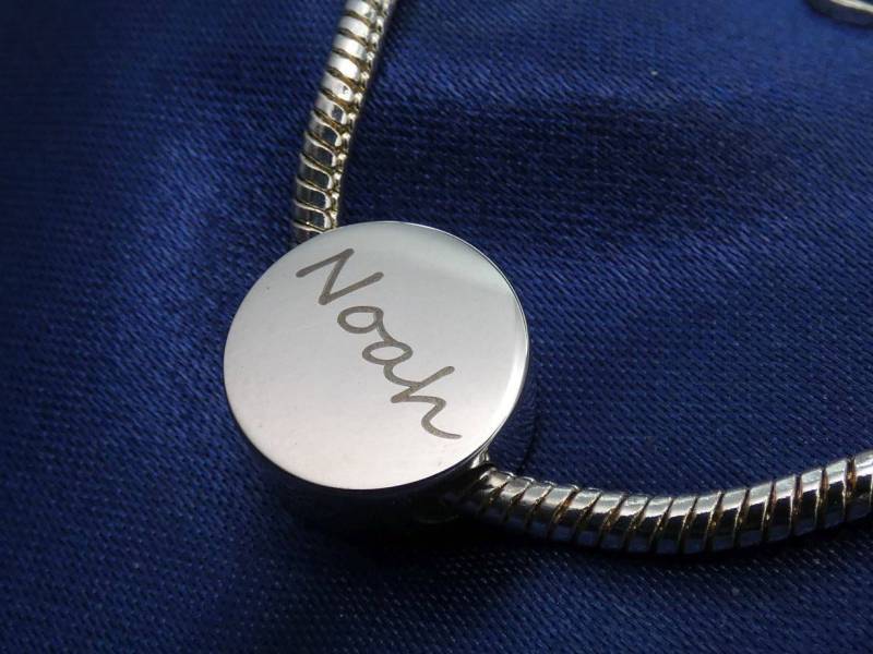 Großlochperle Rund von MeinSternchen