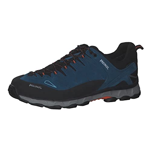 Meindl Herren Wanderschuhe Lite Trail GTX 3966 Blau/Orange 47 (UK 12) von Meindl