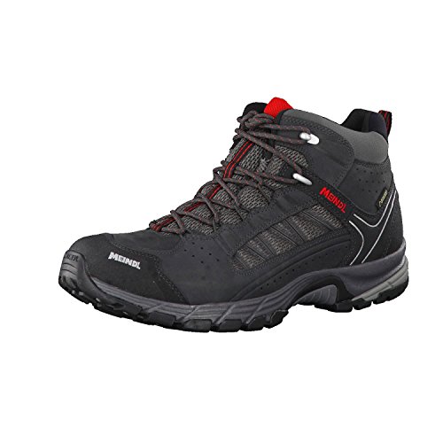 Meindl Journey Mid GTX Men Größe UK 8,5 anthrazit/rot von Meindl