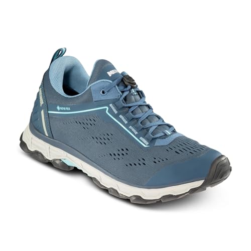 Meindl Activo Trainer Lady GTX - Damen Outdoorschuh - Graphit/Tuerkis - 5/38 von Meindl
