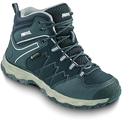 Meindl Boneto Juinior MID GTX Jungen Wanderstiefel in Blau, Größe 27 von Meindl