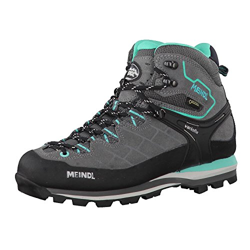 Meindl Damen Litepeak Lady GTX Trekking-& Wanderstiefel, Grau Anthrazit Türkis 31 Meindl Damen Litepeak Lady GTX Trekking-& Wanderstiefel, Grau Anthrazit Türkis 31 von Meindl