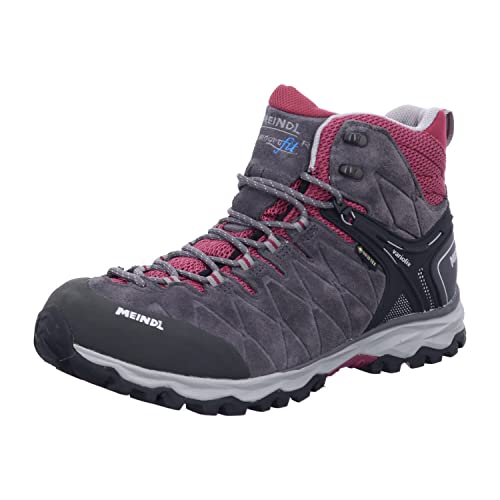 Meindl Mondello Lady Mid GTX Größe UK 5 anthrazit/brombeer von Meindl