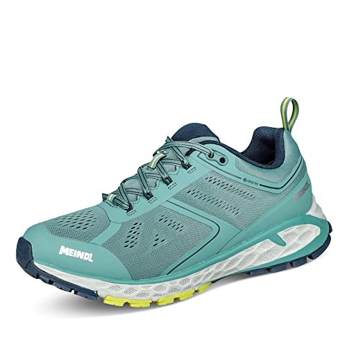 Meindl 5551 Power Walker Lady 2.0 Gore-TTEX Comfort fit Damen Outdoorschuh Mesh, Groesse 40, türkis/blau von Meindl