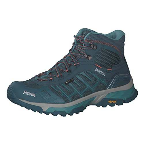 Meindl Damen Wanderschuhe Finale Lady Mid GTX 4702 Smaragd/Orange 37 (UK 4) von Meindl