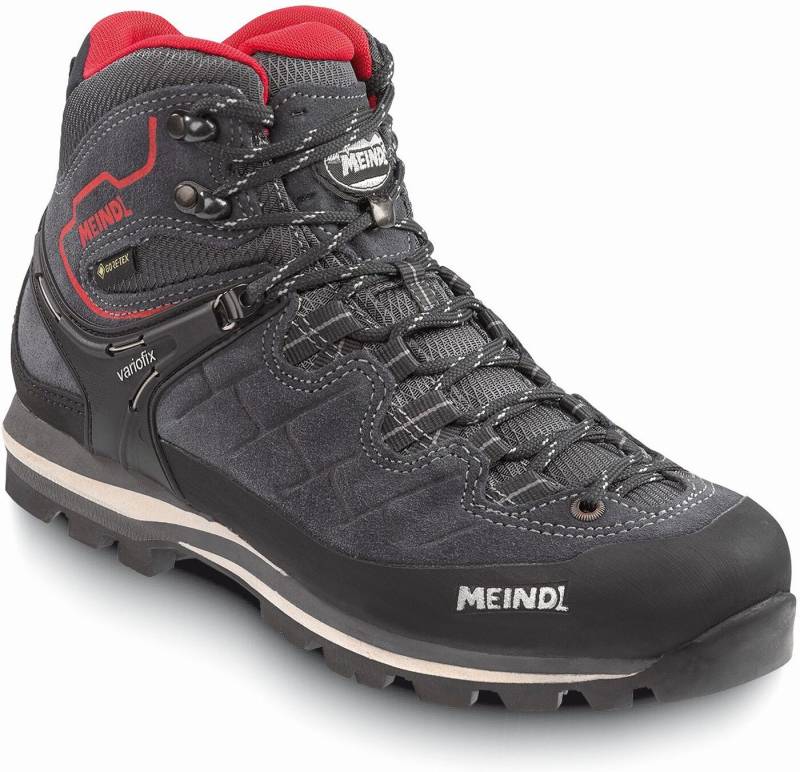Meindl Damen Wanderschuh Litepeak Lady GTX grau rot Wanderstiefel von Meindl