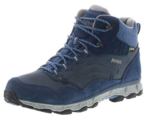 Meindl Damen Wanderstiefel Bogota Lady MID GTX wasserdichter Hikingstiefel Blau 41 EU von Meindl