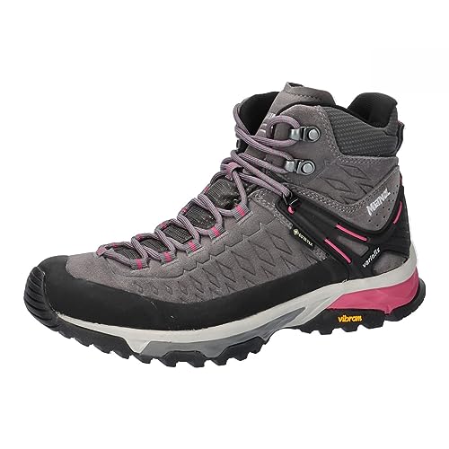 Meindl Damen Wanderstiefel Top Trail Lady Mid GTX 4716 Grau/Magenta 38 (UK 5) von Meindl