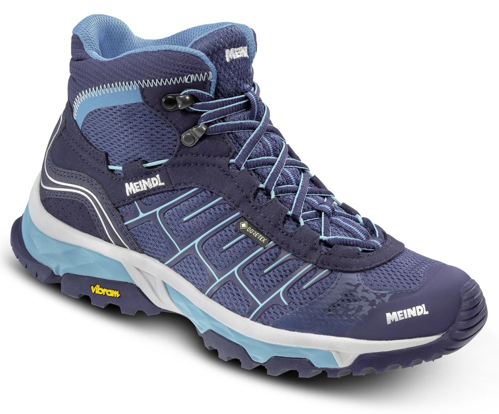 Meindl Finale Lady Mid GTX Damen Wanderschuh marine/petrol UK 5 von Meindl