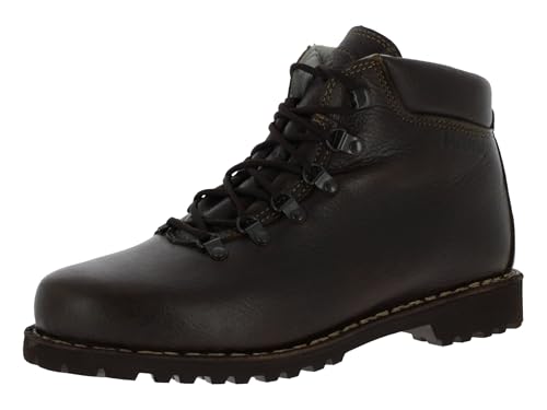 Meindl Freizeitschuhe Preber echt zwiegenähte Trachtenschuhe mit hochwertigem Lederfutter und leichter und griffiger Vibramsohle Dunkelbraun EU 42,5 von Meindl
