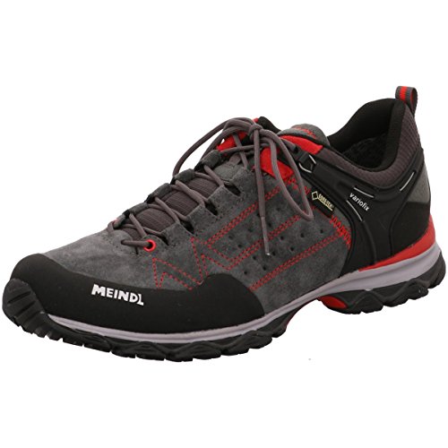 Meindl Leichtwanderschuh Ontario Men GTX, Herren Trekking- & Wanderhalbschuhe, Rot (Rot/Anthrazit 078), 43.5 EU (9 UK) von Meindl