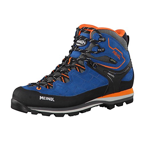 Meindl Herren Litepeak Gtx Wanderstiefel, Blau, Blau (Blue/ Ornag), 42.5 EU von Meindl