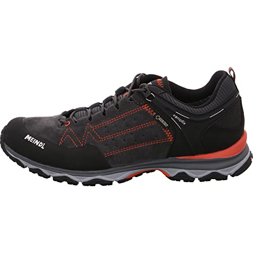 Meindl Outdoorschuhe Ontario GTX, Größe:10, Farbe:schwarz/orange von Meindl