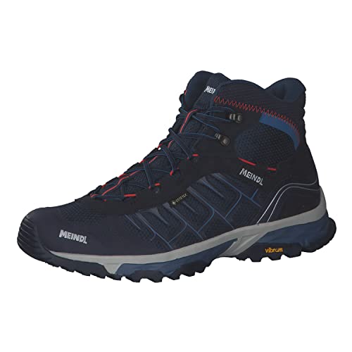 Meindl Herren Wanderschuhe Finale Mid GTX 47030 Marine/Rot 41 (UK 7) von Meindl