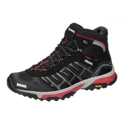 Meindl Herren Wanderschuhe Finale Mid GTX 47030 Schwarz/Rot 41.5 (UK 7.5) von Meindl