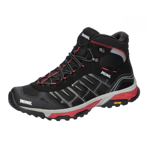 Meindl Herren Wanderschuhe Finale Mid GTX 47030 Schwarz/Rot 42 (UK 8) von Meindl