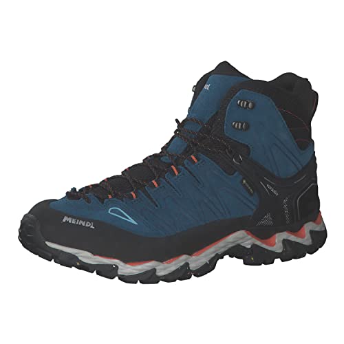 Meindl Herren Wanderschuhe Lite Hike GTX 4692 Blau/Orange 41 (UK 7) von Meindl