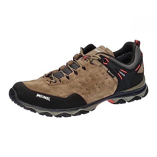 Meindl Herren Wanderschuhe Ontario GTX 3938 Natur/Rot 42.5 (UK 8.5) von Meindl