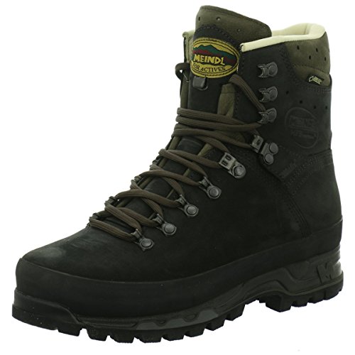 Meindl Island MFS, hohe Kletterschuhe für Herren, 001 Schwarz Dunkelbraun, 44 EU von Meindl