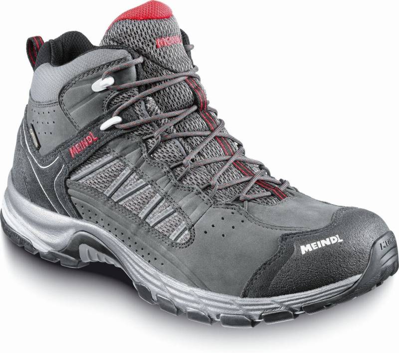 Meindl Journey Mid GTX ANTHRAZIT/ROT Trekkingschuh von Meindl