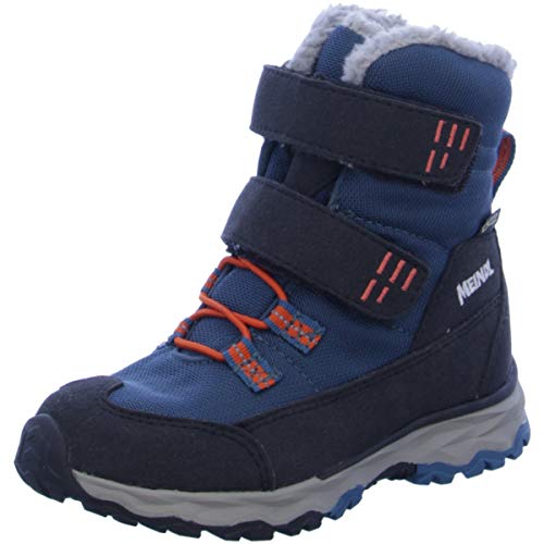 Meindl Herren Wanderstiefel, Petrol Orange, 32 EU von Meindl