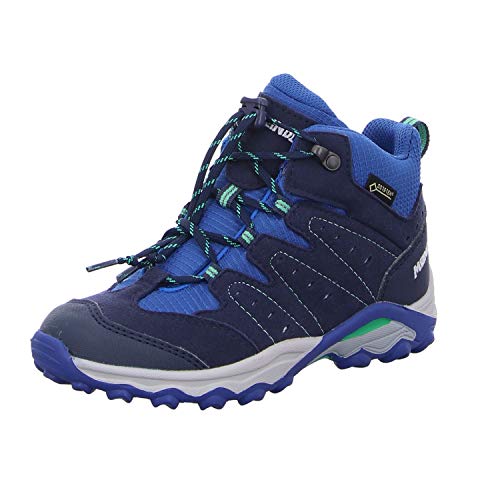 Meindl Meindl GmbH & Co. KG Jungen Unisex Kinder Meindl Bottes K Pour Enfant Bleu Nuit Tuam Jr. GTX, Taille 30 Wanderschuh, Nachtblau/Verde, EU von Meindl