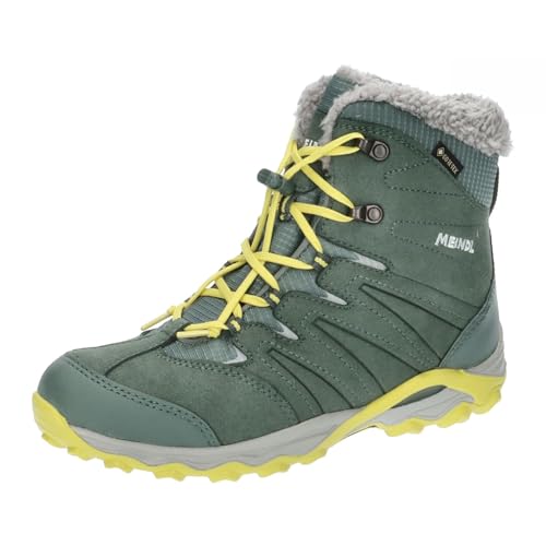 Meindl Kinder Stiefel Calgary Junior GTX oliv-gelb 35 von Meindl