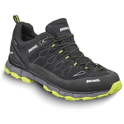 Meindl Lite Trail GTX Herren Wanderschuh in Schwarz, Größe 9.5 von Meindl