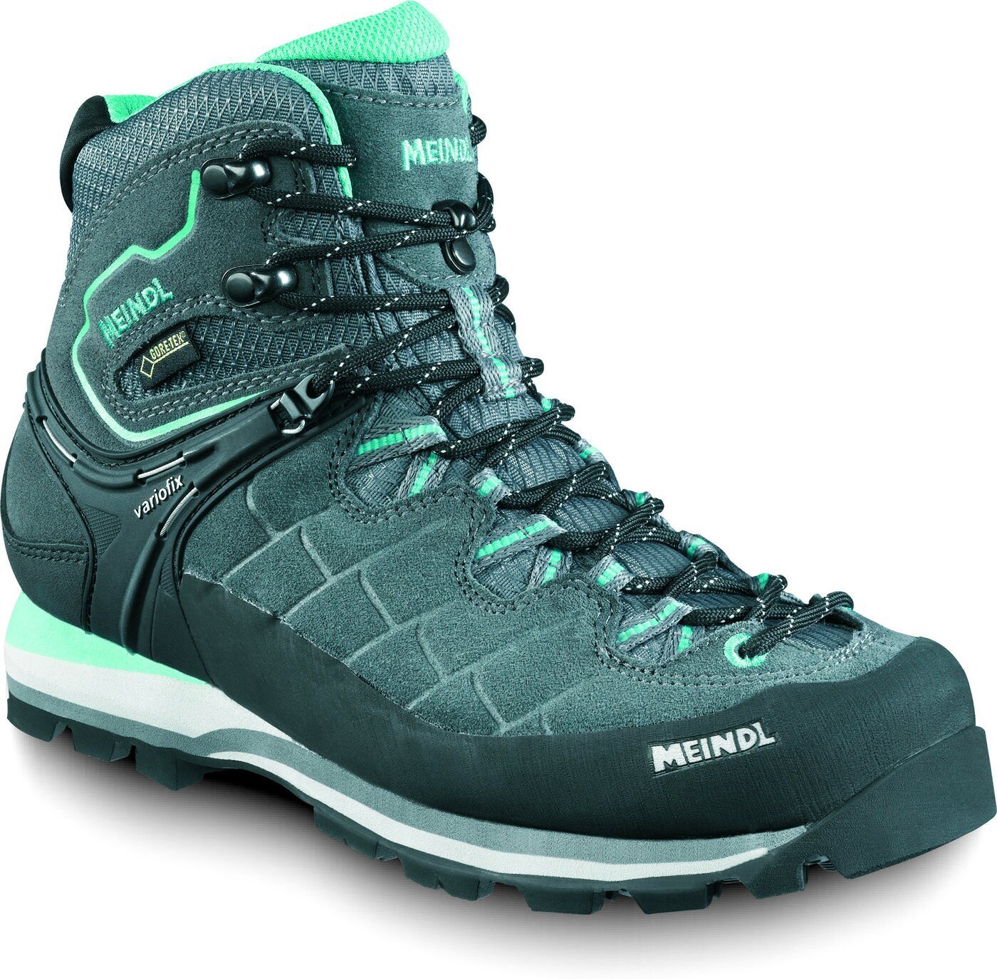 Meindl Litepeak Lady GTX 031 anthrazit/t??rkis Trekkingschuh von Meindl