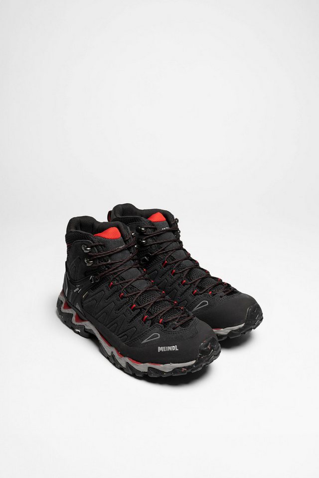 Meindl Meindl Herren Wanderstiefel Lite Hike GTX Schwarz Rot Outdoorschuh von Meindl