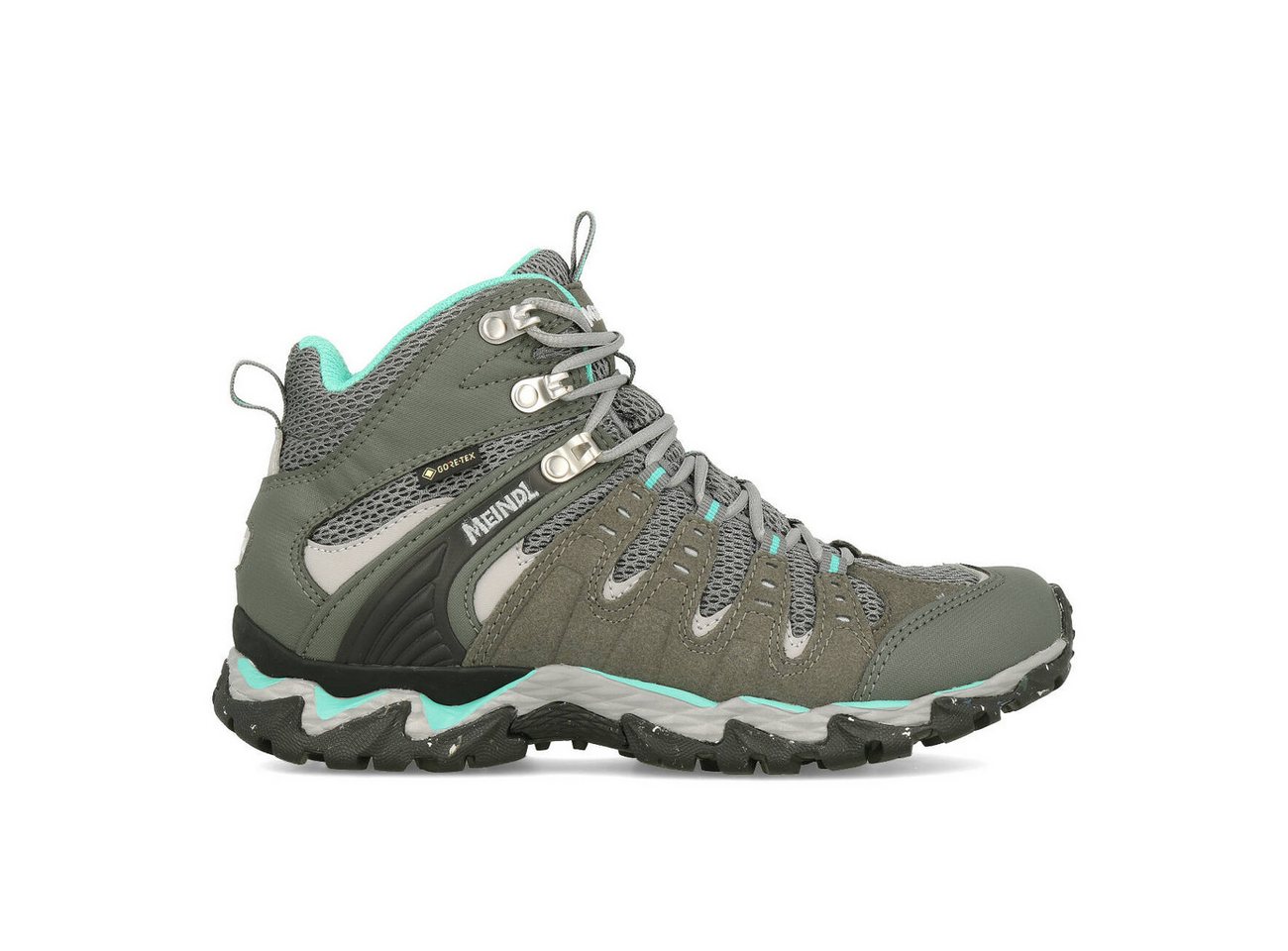 Meindl Meindl Respond Lady Mid II GTX Damen Anthrazit Türkis Outdoorschuh Meindl Meindl Respond Lady Mid II GTX Damen Anthrazit Türkis Outdoorschuh von Meindl