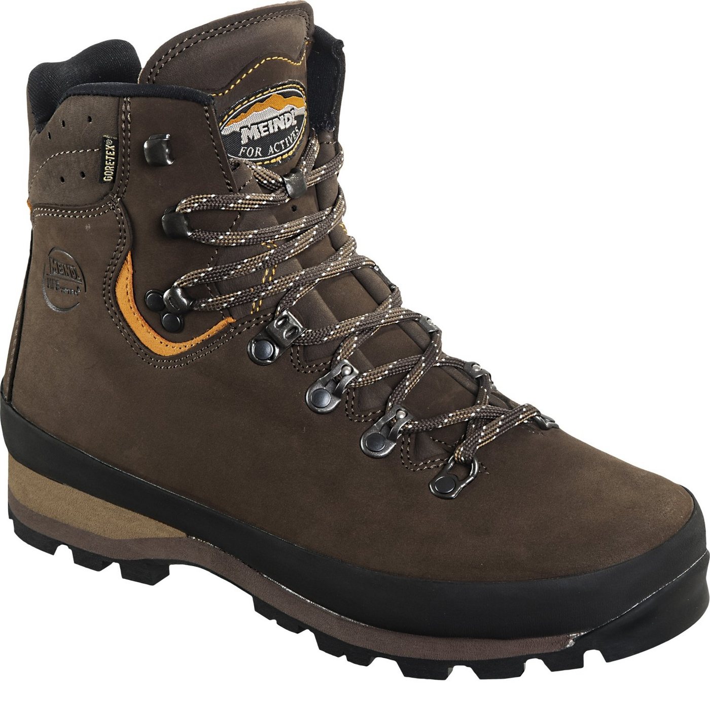 Meindl Paradiso MFS BRAUN/KARMINROT Wanderstiefel von Meindl