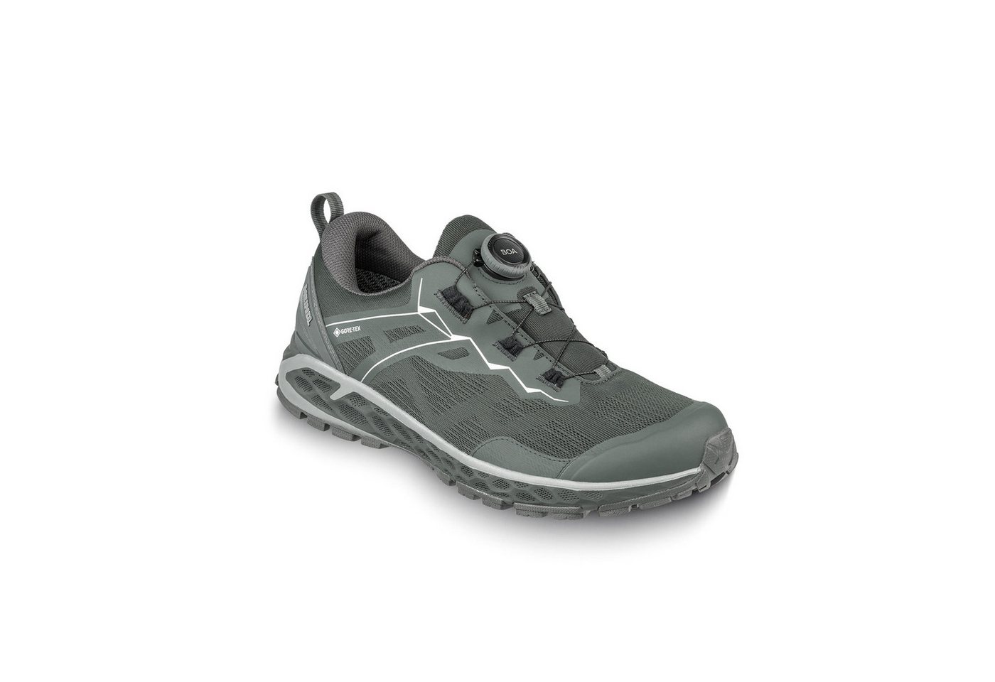Meindl Power Walker 3.5 (Boa) OLIV/SILBER Wanderschuh von Meindl